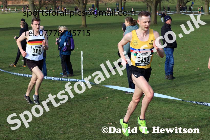 Senior Men, 2024 CAU Inter Counties Cross Country Champs., Wollaton Park, Nottingham. Photo: David T. Hewitson/Sports for All Pics